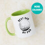 Best Dad By Par Golf Mug For Dad, thumbnail 1 of 8