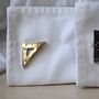 Architect Engineer Cufflinks Set 316 L Stainless Steel Ruler And Protractor Design Gift, thumbnail 3 of 5