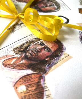 Nicolas Cage Con Air 90s Wrapping Paper, Retro Movie Gift Wrap, 7 of 11