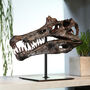 Spinosaurus Dinosaur Skull Hand Painted 3D Model Replica Gifts For Him, thumbnail 1 of 4