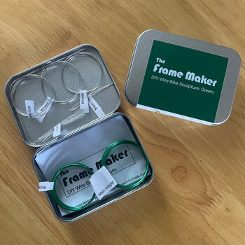 The Frame Maker DIY Wire Bike Sculpture, 9 of 12