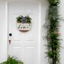 Welcome To Our Home Door Wreath, thumbnail 1 of 3