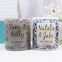 Personalised Anniversary Patterned Coloured Candle, thumbnail 3 of 12