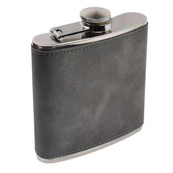 Monogram Wedding Party Hip Flask, 12 of 12