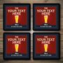 Personalised Bar Runner And Coasters Stumble Inn, thumbnail 2 of 8