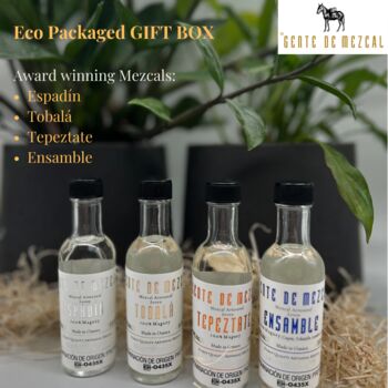 Mezcal Miniatures Recycled Card Gift Box, 4 of 5