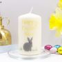 Personalised Happy Easter Candle, thumbnail 7 of 8