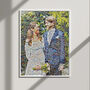 Personalised Wedding Anniversary Mosaic Portrait, thumbnail 6 of 12
