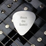 Personalised Silver Plectrum, thumbnail 2 of 3