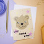 Mama Bear Mother's Day Card, thumbnail 1 of 3