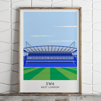 Custom Contemporary Print Of Any Football Stadium, 4 of 12