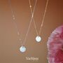 Minimal Shell Pendant Necklace, thumbnail 5 of 7