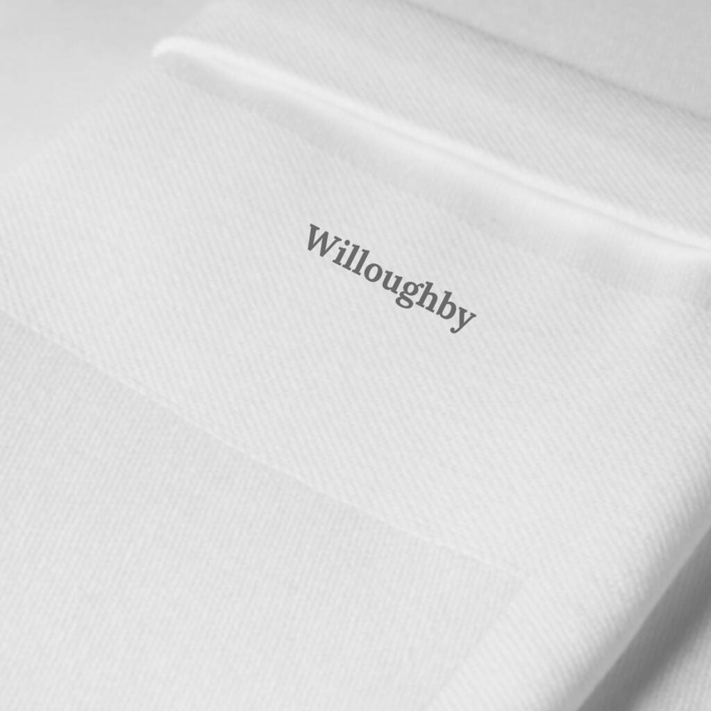 Personalised Premium Cotton Napkin By Mimi & Thomas® Cashmere & Gifts