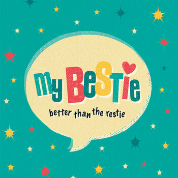 ‘Bestie Friend’ Friendship Card, 3 of 4