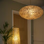 Callisto Gold Oval Ceiling Light, thumbnail 3 of 6