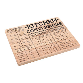 Wooden Kitchen Conversions Chopping Board In Gift Box, 2 of 2