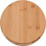Black Solid Bamboo Salad Wooden Bowl With Server Set, thumbnail 8 of 8