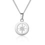 North Star Compass Steel Pendant Necklace, thumbnail 9 of 12