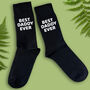 Best Daddy Ever Father's Day Socks, thumbnail 3 of 3