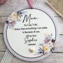 Mother Of The Bride Personalised Plaque Keepsake, thumbnail 1 of 3