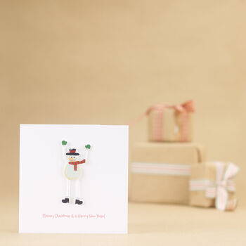 Handmade Love From Santa Card + A Tree Decoration, 2 of 4