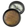 Personalised Gunmetal Poem Compass For Graduation Gift, thumbnail 5 of 12