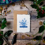 Delft Winter Cotton Rag Christmas Cards, thumbnail 3 of 4