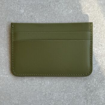 Recycled Leather Credit Holder Holder, 5 of 7