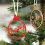 Personalised Name Christmas Bauble, thumbnail 3 of 10
