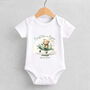 Personalised First Time Flyer Baby Grow, thumbnail 1 of 7