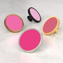 Pink Shade Cupboard Drawer Door Cabinet Knobs Handles, thumbnail 1 of 9