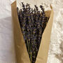 Natural Dried Lavender Bunch Of Flowers, thumbnail 2 of 2