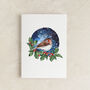 Christmas Robin Watercolour Greetings Card, thumbnail 2 of 2