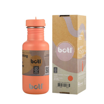 500ml Peachy Tough Stainless Steel Lightweight Bottle, 2 of 3