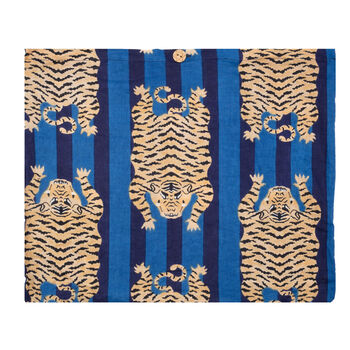 Serendipity Shoulder Bag Blue Tibetan Tiger, 5 of 5