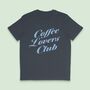 Coffee Lovers Club T Shirt, thumbnail 2 of 5