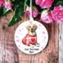 Personalised Labrador Retriever Dog Love Decoration, thumbnail 2 of 2