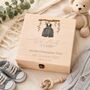 Personalised Baby Boy Dungarees Keepsake Box, thumbnail 6 of 7