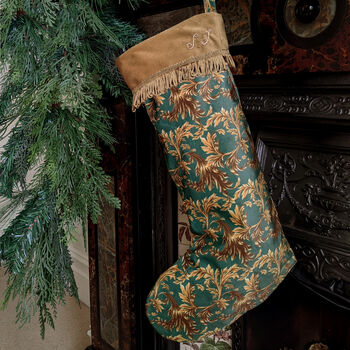 Traditional Christmas Stocking, Baroque, 2 of 7