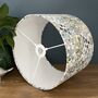 Ennerdale Mineral Floral Drum Lampshades, thumbnail 8 of 9