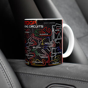Moto 2026 Gp Racing Circuits Mug Red Edition, 2 of 7