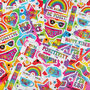 Colourful Positivity Sticker Sheet Set, thumbnail 8 of 9