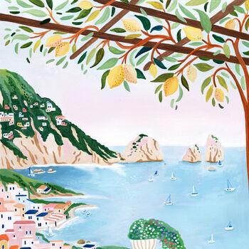 Capri, Italy Travel Art Print, 6 of 7