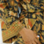 Black Luxury Kimono Robe, thumbnail 3 of 6