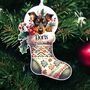 Personalised Doberman Pincer Christmas Stocking Bauble, thumbnail 1 of 2