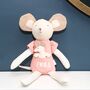 Personalised Mouse And Baby Soft Toy, thumbnail 1 of 5
