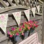 Rose Decorative Party Bunting, thumbnail 1 of 3