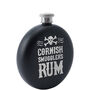 Cornish Smuggler's Rum Black 6oz Hip Flask | Gift Boxed, thumbnail 3 of 4