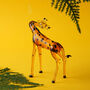 Glass Giraffe Figurine With Gift Box, thumbnail 1 of 5