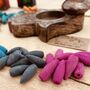 Pack Of 20 Handmade Back Flow Indian Incense Cones, thumbnail 6 of 9